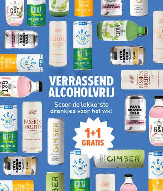 alcoholvrij met korting. Scoor de lekkerste drankjes voor het wk!  tot 25% korting.